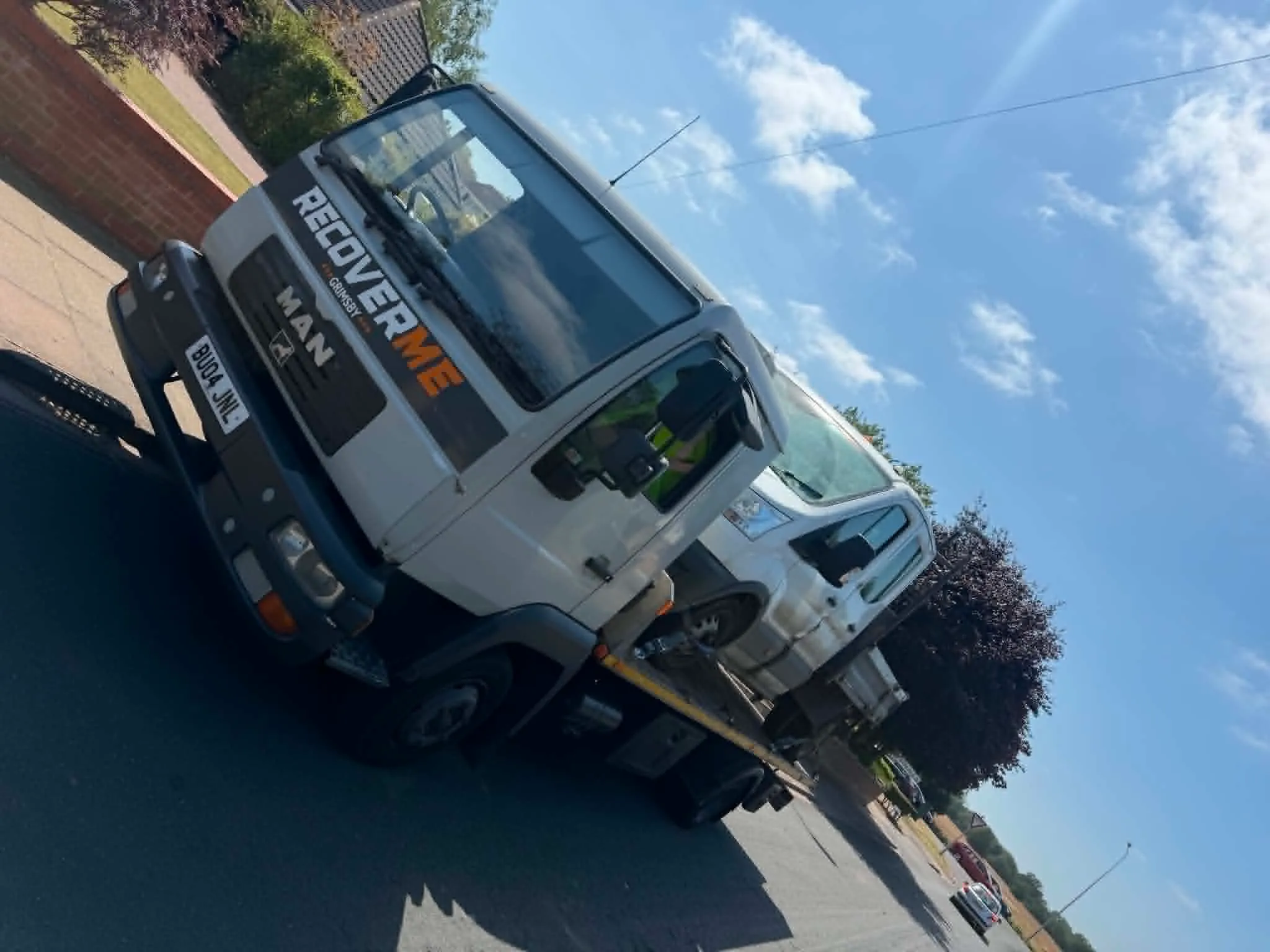 Vehicle recovery background