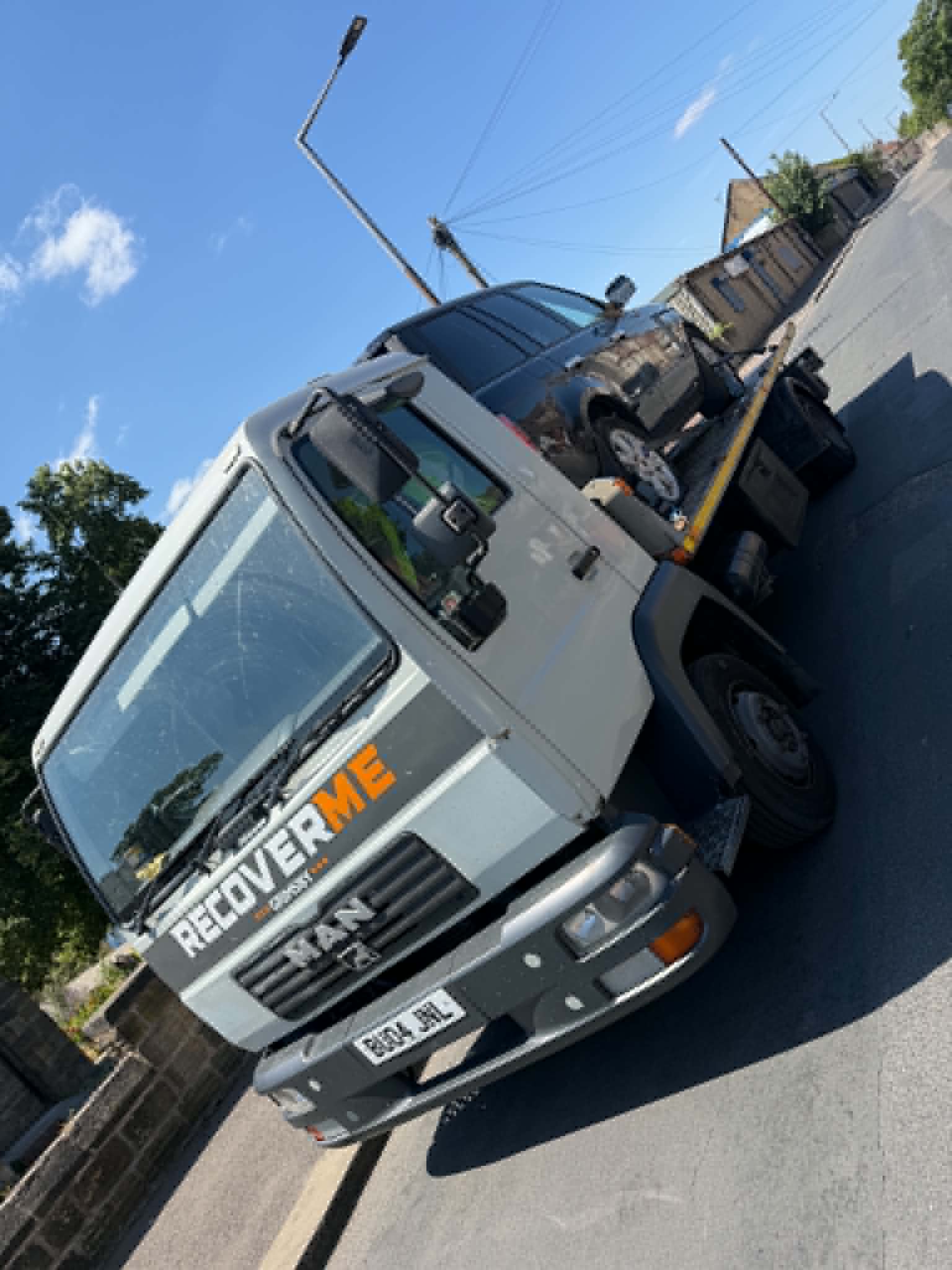 Vehicle recovery background